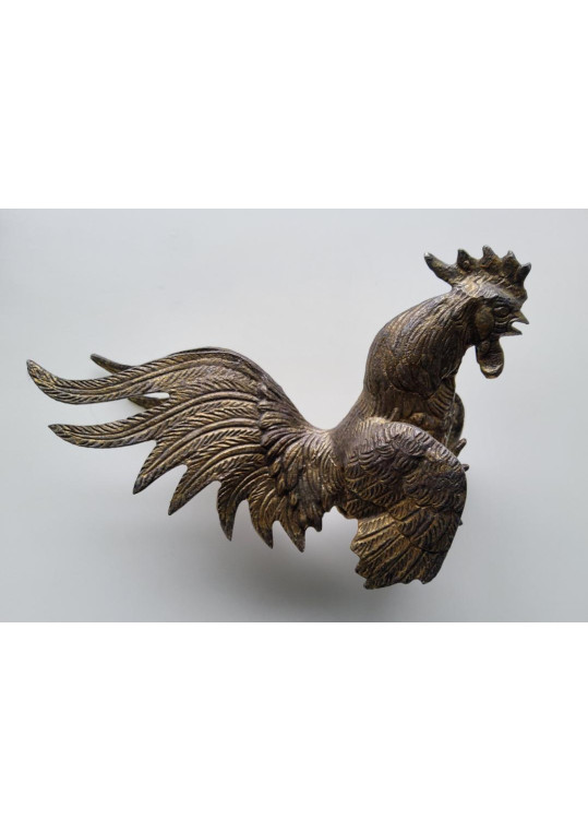 Cocoș ornamental din bronz